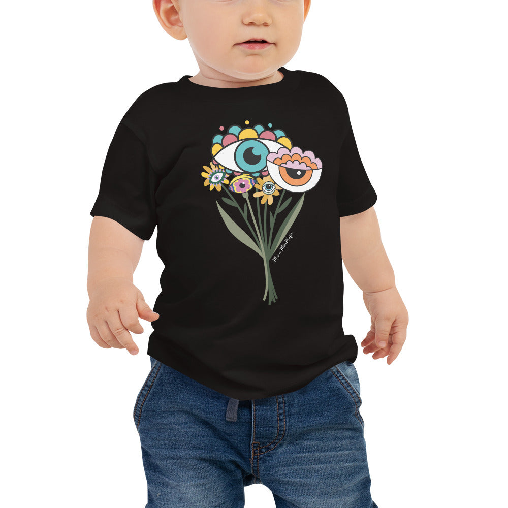 Eye Bouquet Baby Jersey Short Sleeve Tee