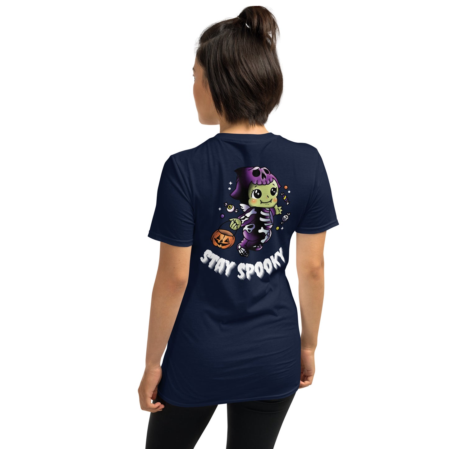 Stay Spooky Kewpie Short-Sleeve Unisex T-Shirt